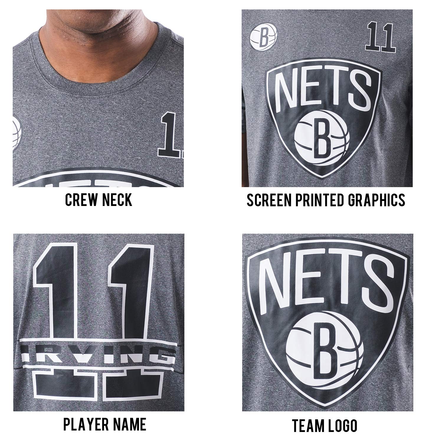 Milwaukee Bucks - Giannis Antetokounmpo Heather Charcoal