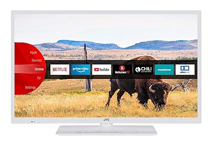 JVC LT-32V55LWA 81 cm (32 Zoll) Fernseher (Full HD, Triple-Tuner, Smart TV, Prime Video, Bluetooth)