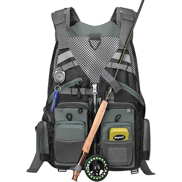 Vbestlife Fishing Vest, Professional Fishing Waistcoat with