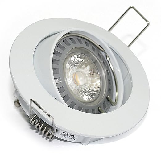 Set Of 8 Power Led Recessed Bathroom Ceiling Spotlights Recessed