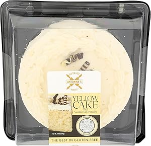 Antoninas Single Layer Yellow Cake GF, 18 OZ