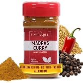Eastanbul Madras Curry Powder, Traditional Indian Spice Blend No MSG 5.64oz | Madras, Authentic Curry Seasoning, All-Natural, Very Low Sodium, No Filler, Gluten Free, Vegan