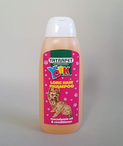 Dog Very Gentle Shampoo Pet Long Hair 200ml Macadamia Oil York Cat