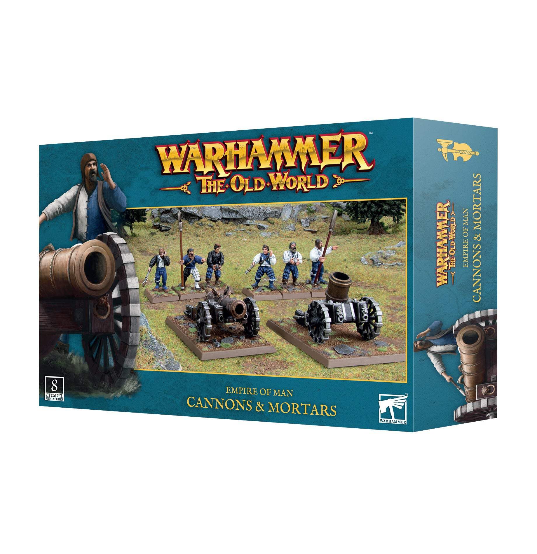 Games Workshop - Warhammer - The Old World - Empire of Man: Cannons and Mortars