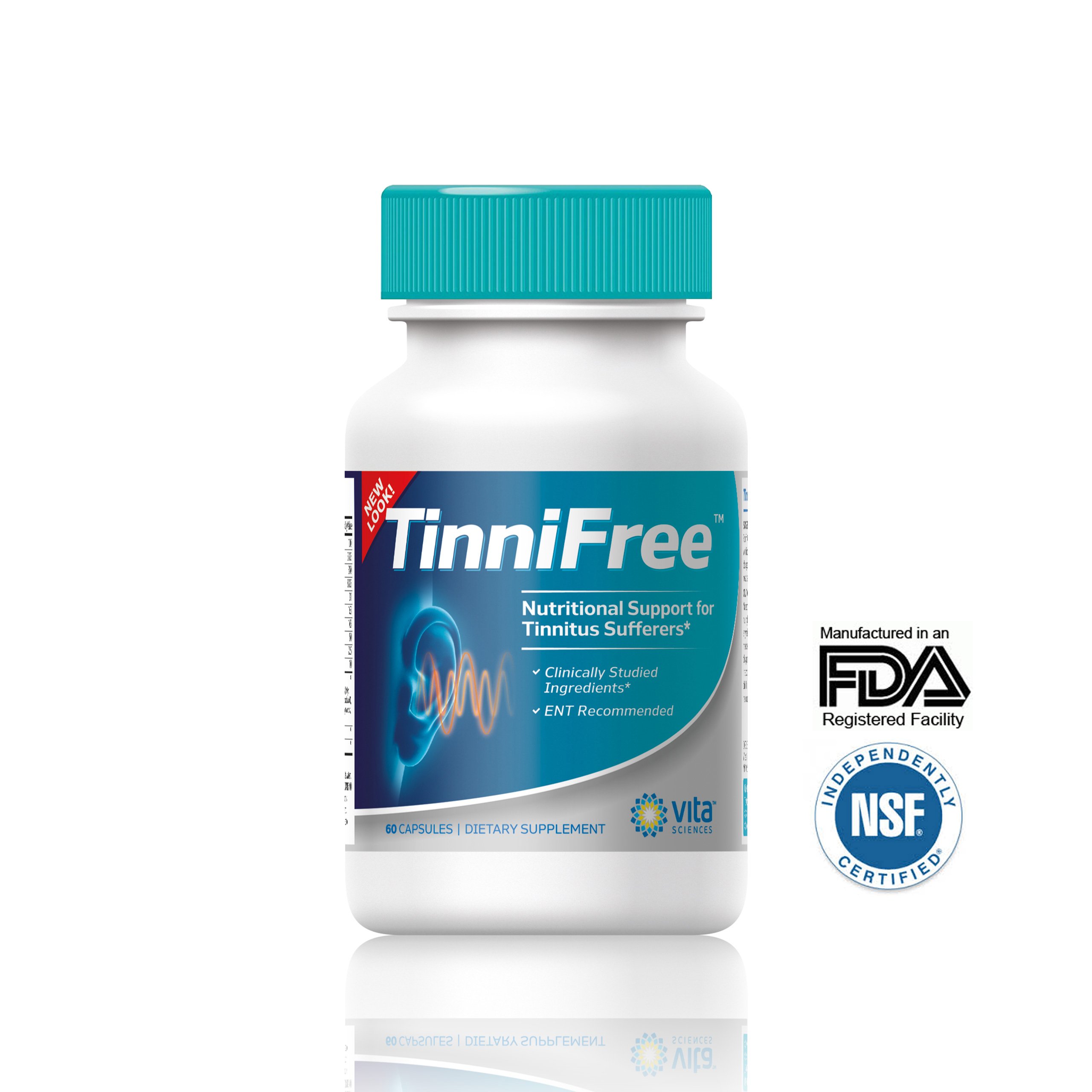 Tinnitus Relief Formula Tinnifree with Clinically Studied Ingredients