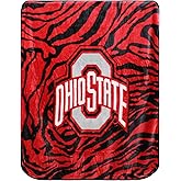College Covers Ohio State Buckeyes Super Soft Raschel Throw Blanket, 60 in by 50 in