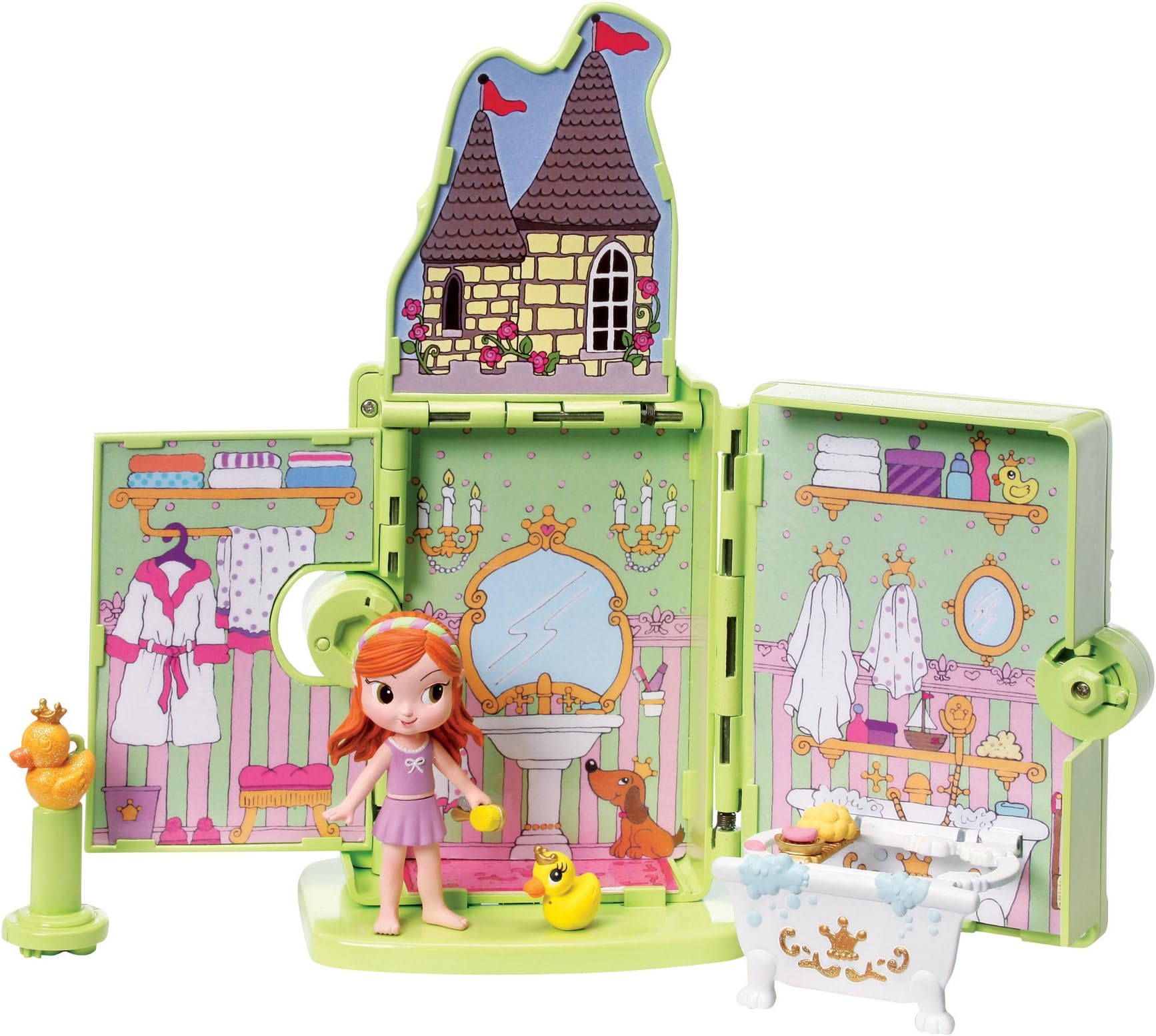 Bandai Keytweens Small Princess Bathroom Playset