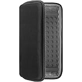 Geekria Shield Speaker Case Compatible with Sonos Roam, Roam 2 Cover, Replacement Hard Shell Portable Speaker Protective Carrying Bag with Cable Storage (Black)