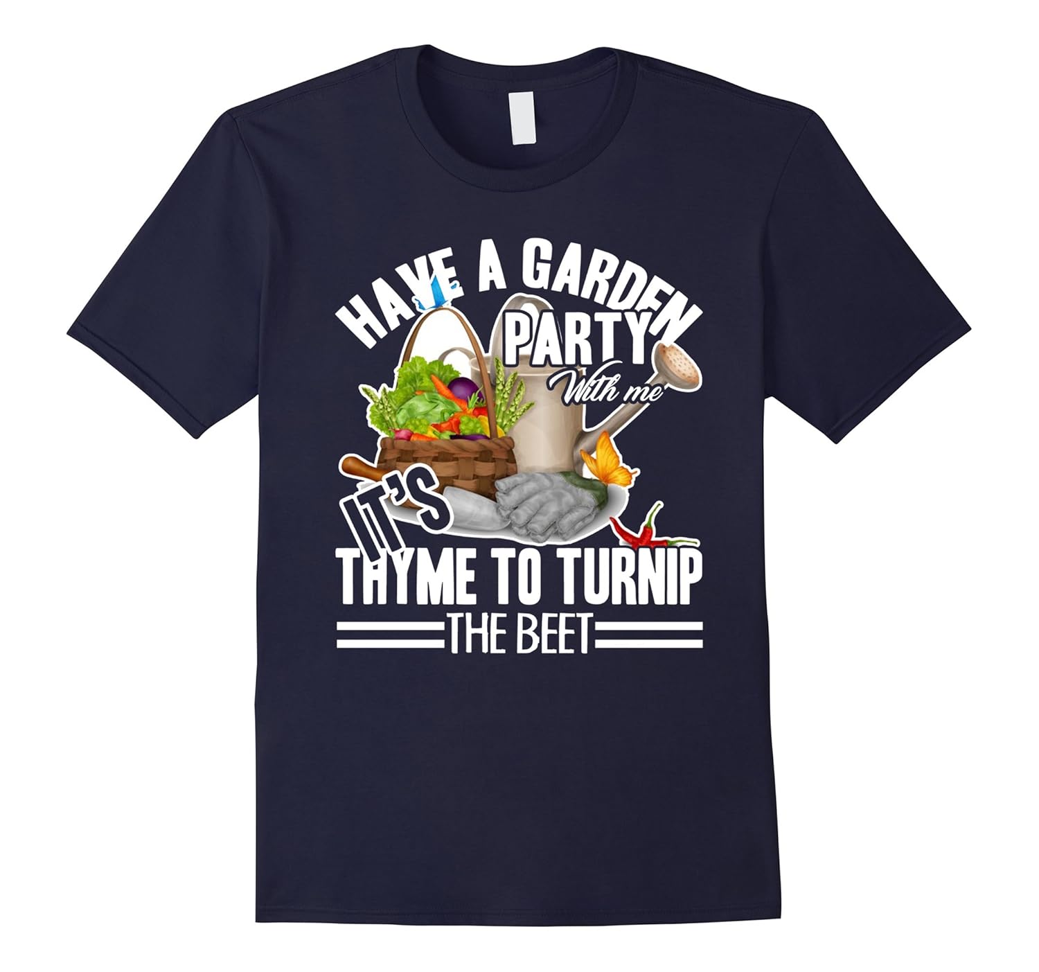 Gardening Shirts - Have A Garden Party T shirts-Rose