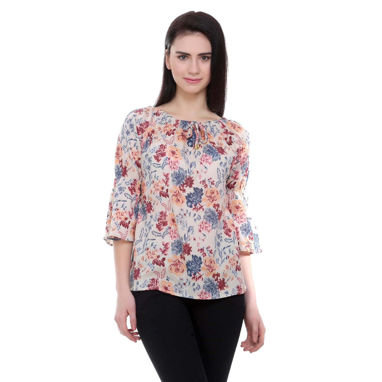 women top cotton | western |round neck | printed | solid |cold shoulder | off shoulder | cut shoulder |tunic |sleeveless | full-sleeves | short sleeves |