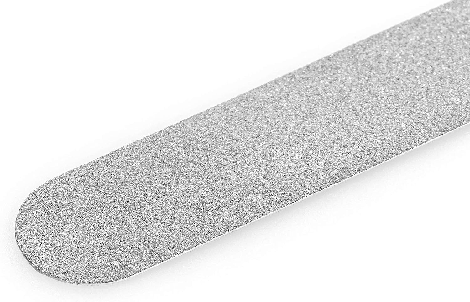 REMOS Diamond Nail File Flexi for Natural & Gel Nails - Medium/Superfine, Silver - Image 4