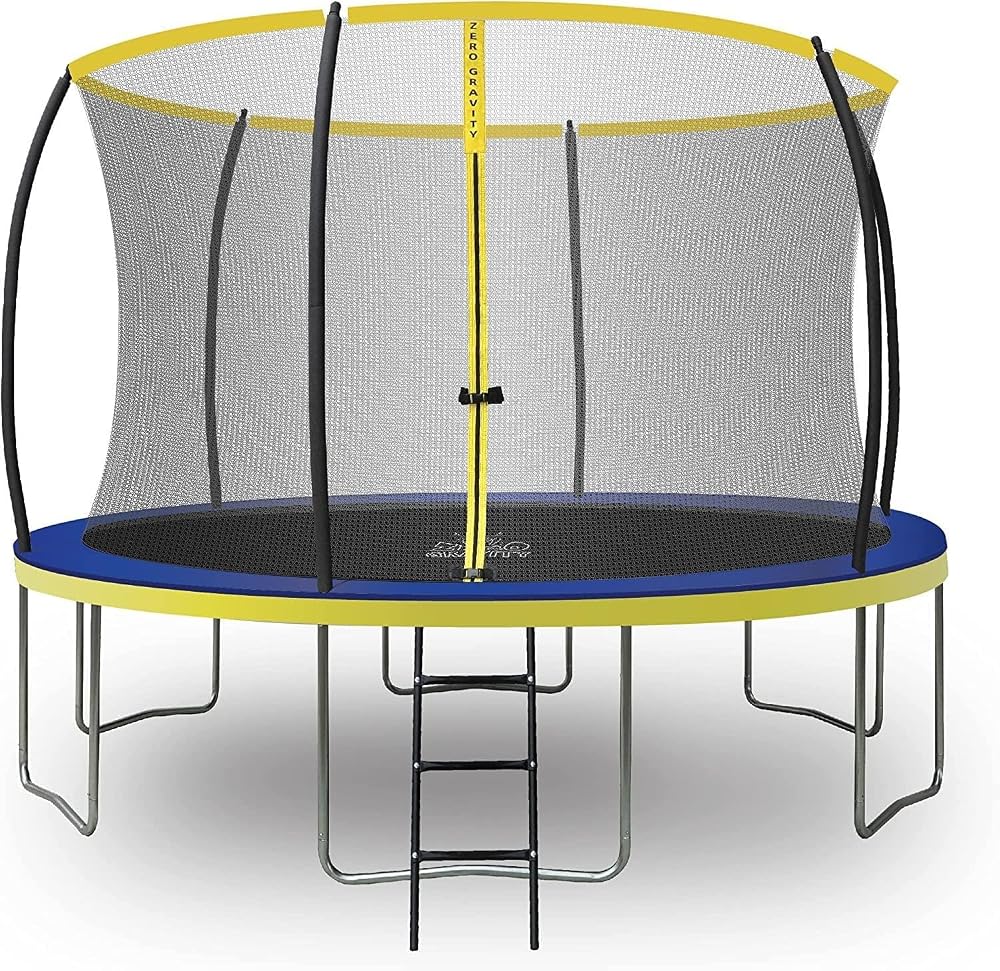 Zero Gravity Ultima 4 12ft Trampoline and Enclosure by ZERO GRAVITY