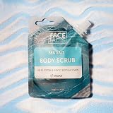Face Facts Sea Salt Body Scrub 50g Vegan 99% Natural Smoothes Glows view 2