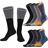 Twistover 4 Set Wool Sock Liners Hiking Lightweight Wool Liner Anklets Warm Sock Liners for Hiking Skiing Winter Cold Weather