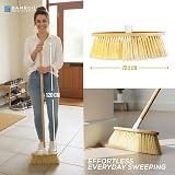 TDBS Bamboo Broom Indoor Floor Brush Natural Bamboo Handle 127cm view 7