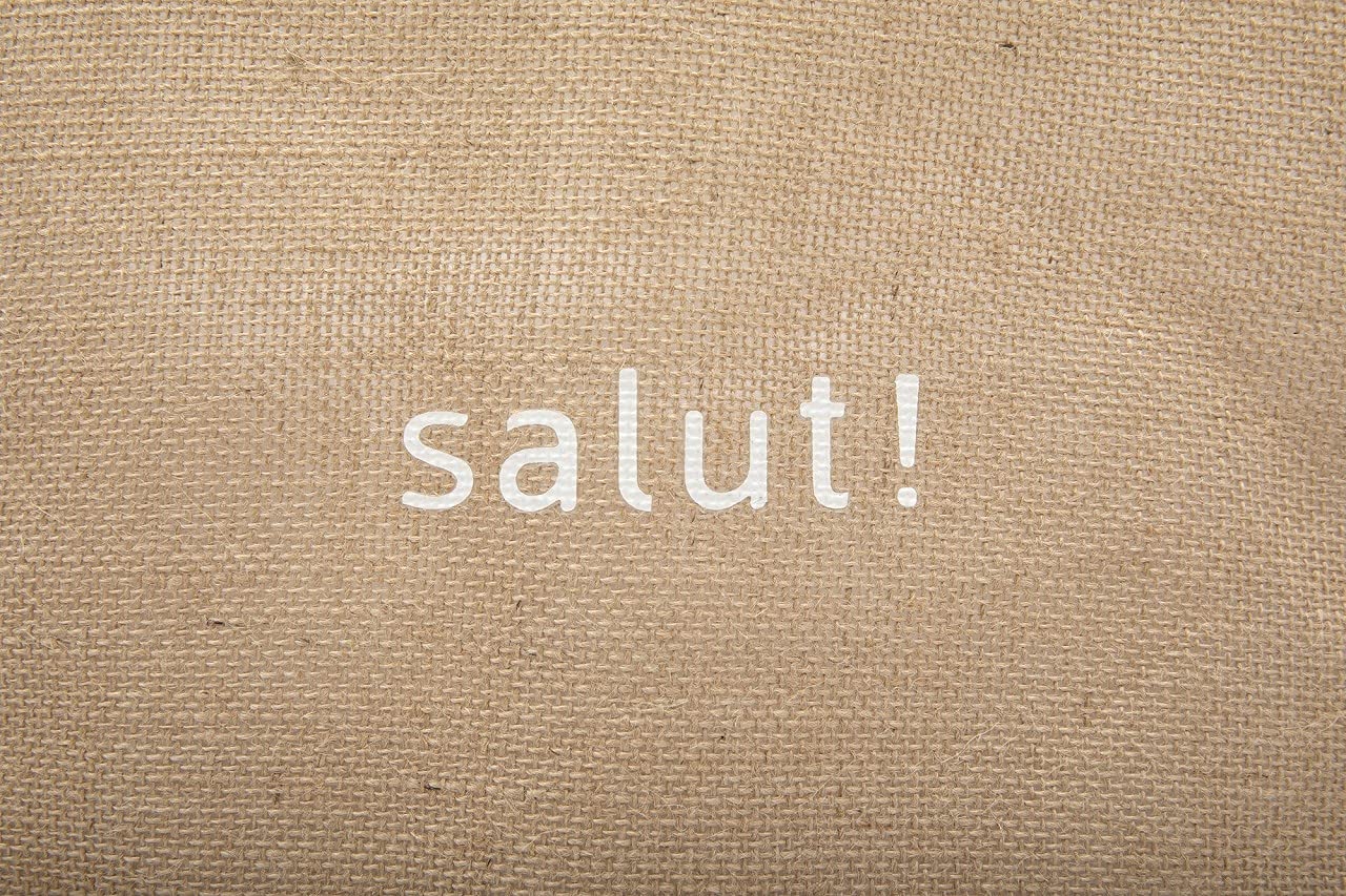 salut! ジュートバッグBOOK：7/1発売【ムック本付録】salut! ビッグジュートバッグ フロントロゴ