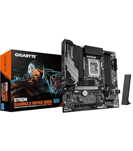 Amazon.com: GIGABYTE B760M AORUS Elite WIFI6E GEN5 Motherboard
