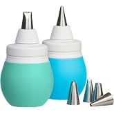 Prepworks by Progressive 8-Piece Frosting Bulb Decorating Kit (Blue)
