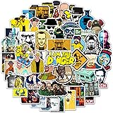 Br ba Stickers(50 pcs) of American TV Series for Laptop Skateboard Snowboard Water Bottle Phone Car Bicycle Luggage Guitar Co
