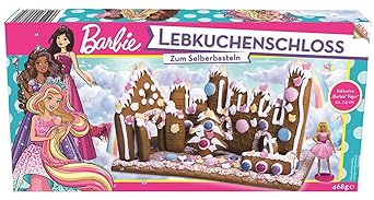 Barbie Lebkuchenhaus Lebkuchen Bastelsatz Bausatz mit Barbie Sammelfigur 262