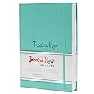 INSPIRE NOW JOURNAL – A5 Daily Productivity Planner, Daily Organiser, Weekly Planner, Set and Achieve Your Goals, Get Things Done. (Turquoise)