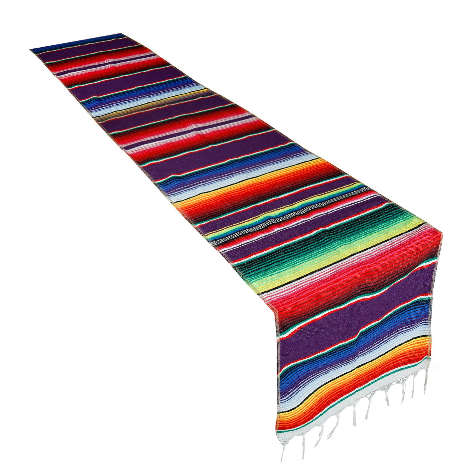 Best purple table runner boho