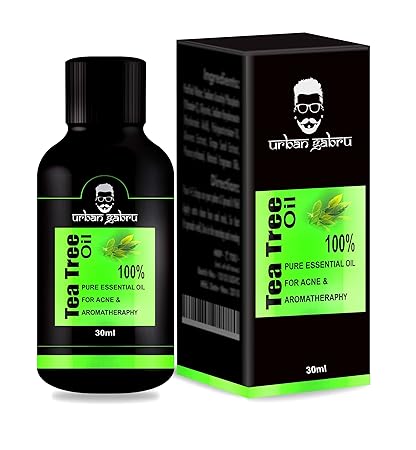 Urbangabru Tea Tree essential oil - (30 ml) - for skin, hair, acne and aromatherapy