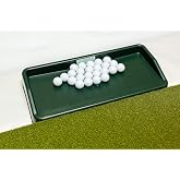 Country Club Elite Commercial Golf Ball Tray | High-impact, UV-resistant tray organizes practice balls beside your mat and matches equipment supplied to commercial ranges