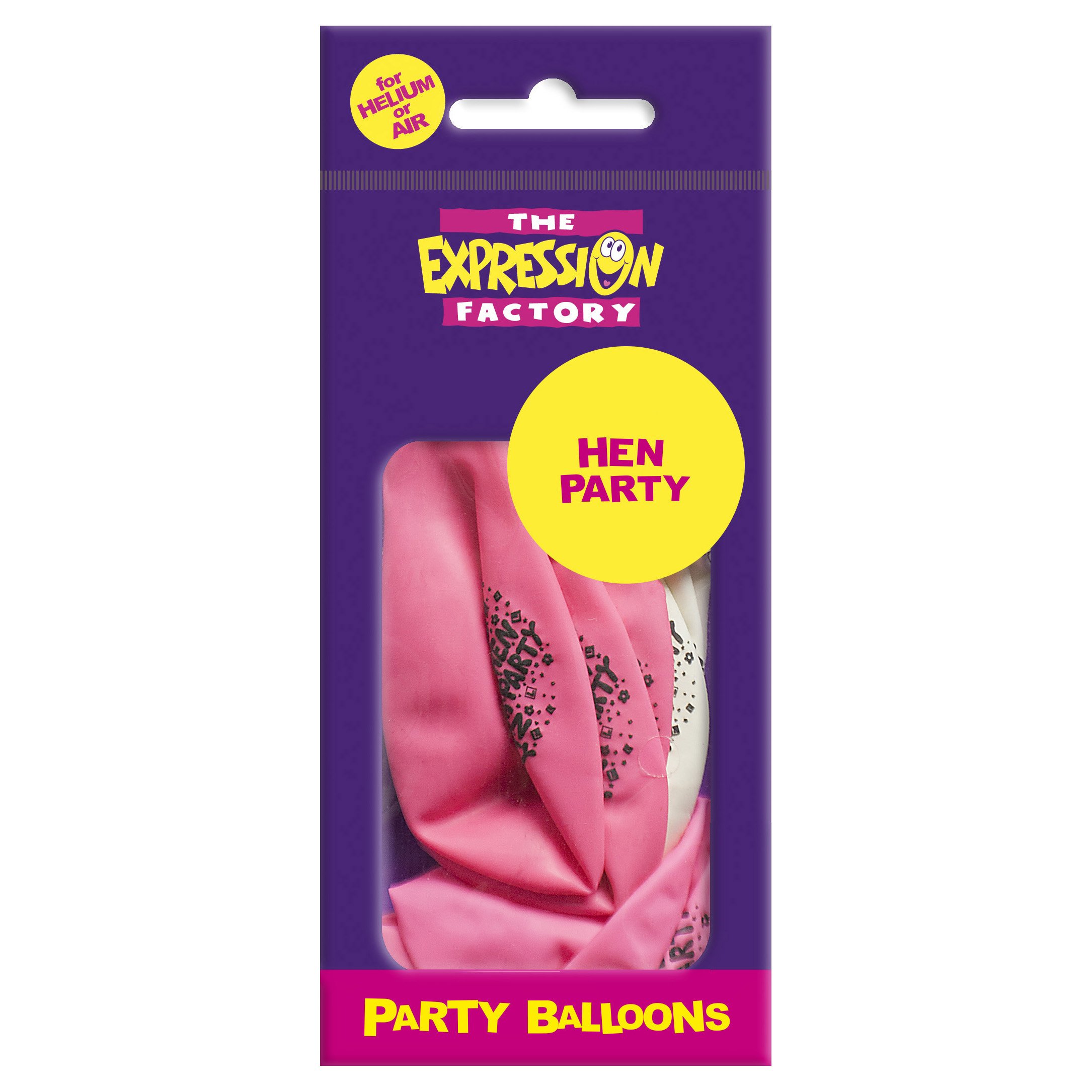 THE EXPRESSION FACTORY Hen Party - 10" Latex Balloon Pack
