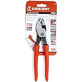 Crescent Z2 - Alicates para juntas deslizantes con mango sumergido, plomería, mejoras para el hogar con agarre cómodo, 8 pulg