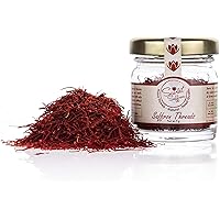Scarlet Saffron Natural Red Saffron Threads (5 Grams/0.18 oz), Authentic Cooking Ingredient with Rich Color & Aroma, For…