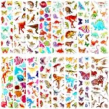 Meafeng Animal Puffy Stickers Kids 52 Sheets 1100+ 3D Multicolor view 2