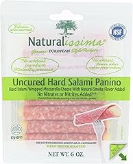 Naturalissima, Uncured Hard Salami Panino, 6 oz