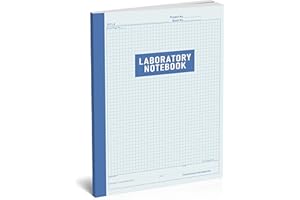 Lab Notebook Chemistry Laboratory Notebook for Science Students and Researchers – 105 Pages, 8.5 x 11 Inch – Perfect Bound Co