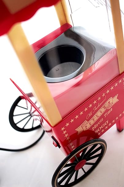 SOGO SS-11330 Palomitera Carrito Antiguo Aire Caliente Sin Aceite ...