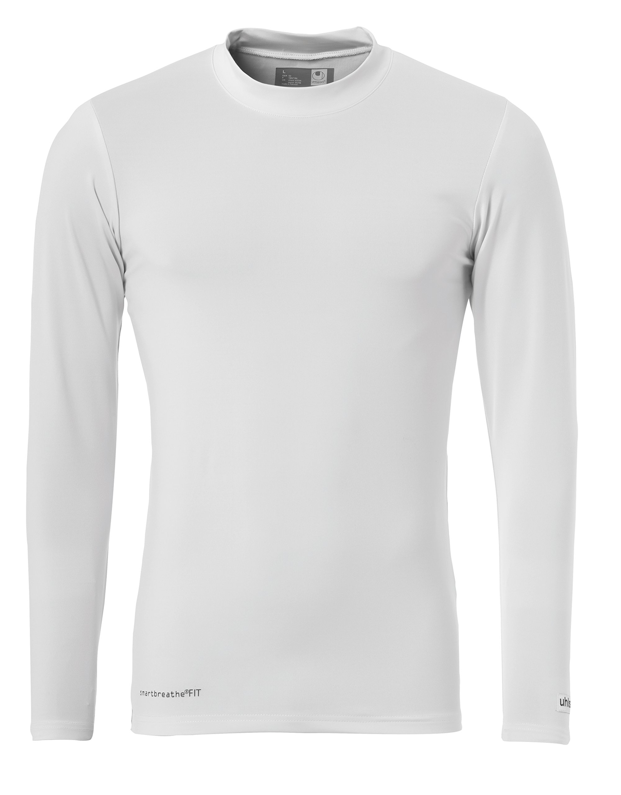 Errea Errep Men Distinction Colors Baselayer Longsleeve Men's Longsleeve - White, M