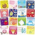 FANCY LAND 60 Lunch Box Jokes for Kids Cute Lunchbox Notes Motivational and Inspirational Cards for Boy’s and Girl’s Lunchbox