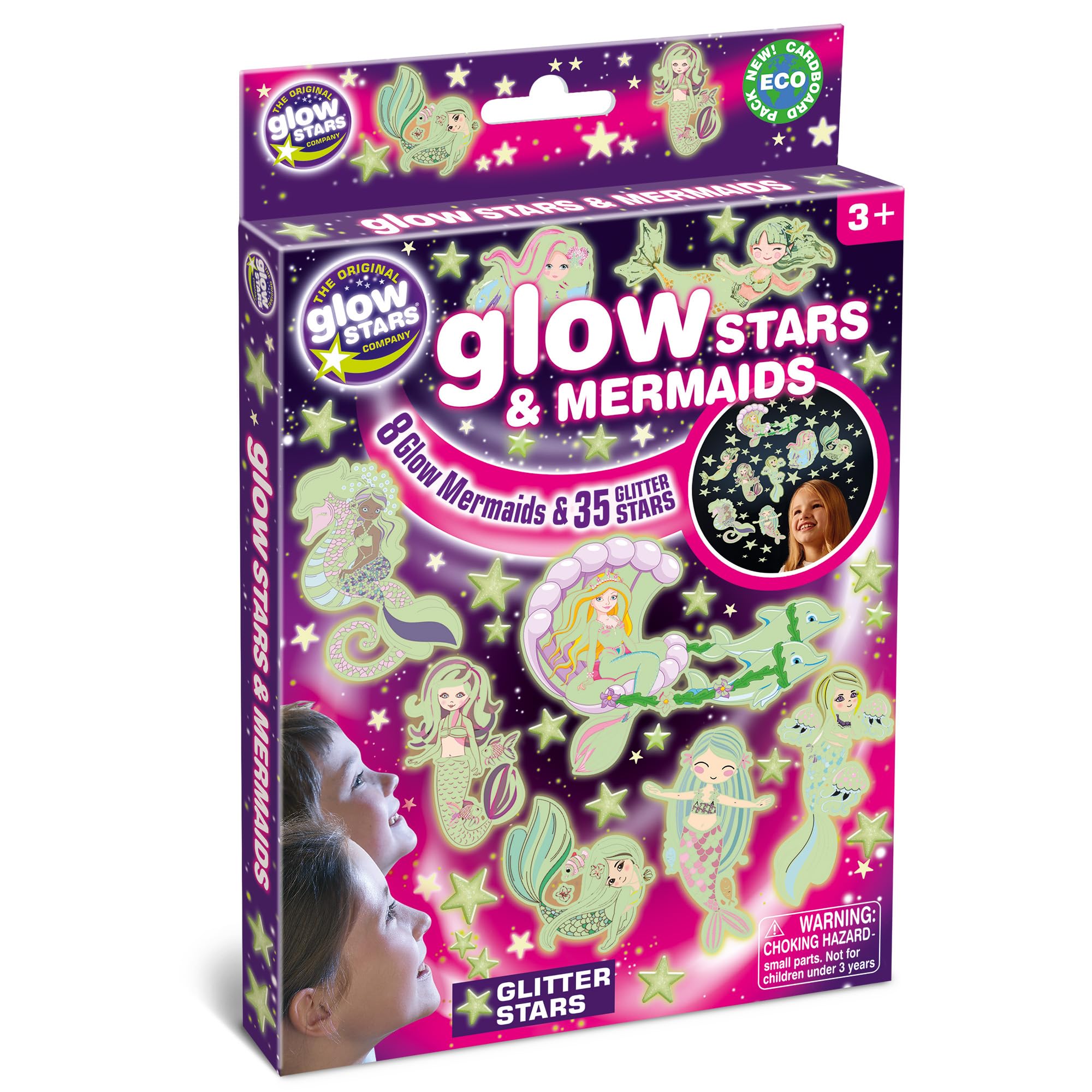 Glow in The Dark Stars and Mermaids