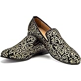 JITAI Men's Dress Shoes - Casual Rubber & Leather Loafers for Men - Fashion Business Formal Wear