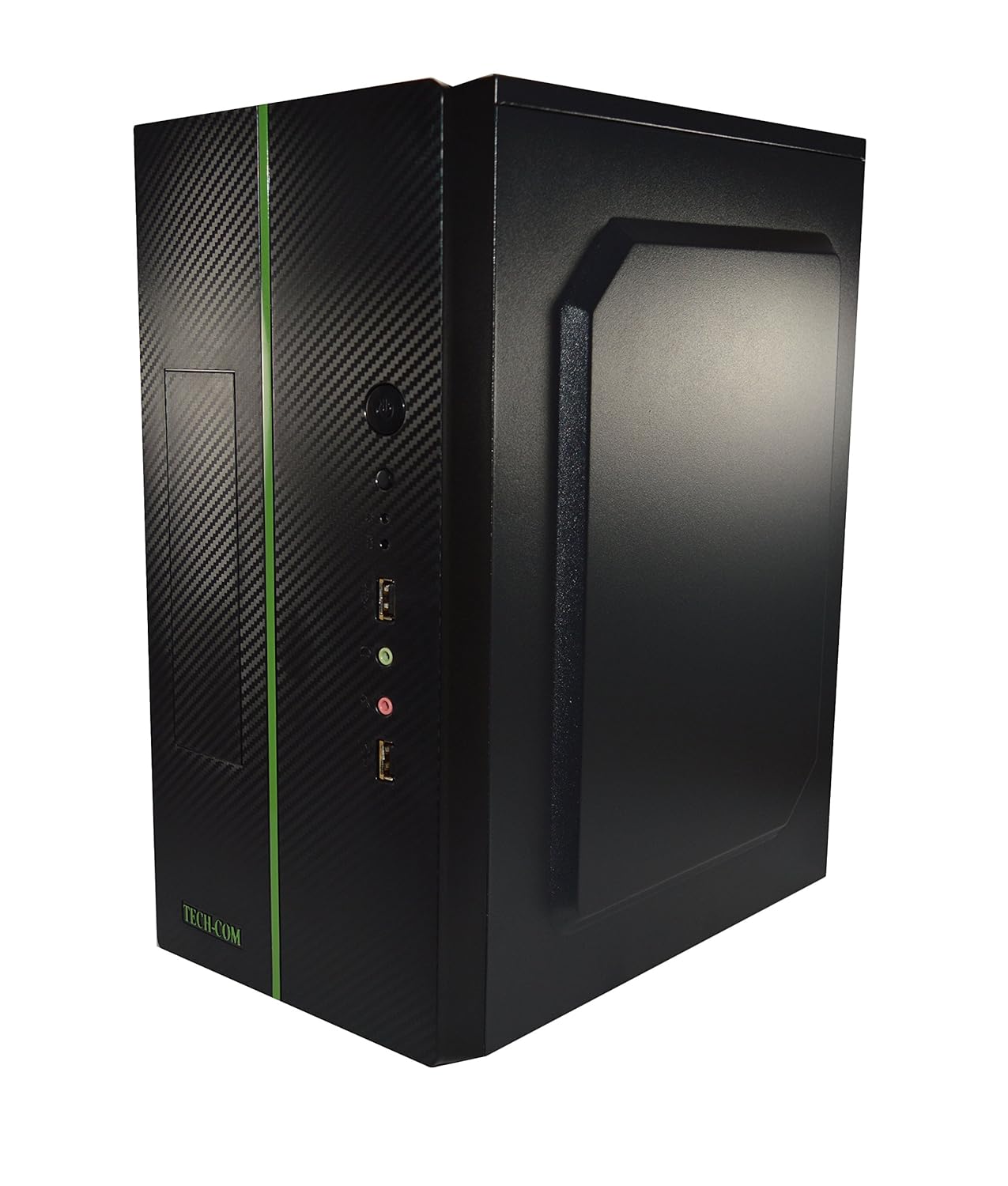 Amazon In Buy Tech Com Professional Mid Range With 450 Smps Cabinet Case For Desktop And Pc Green Online At Low Prices In India Tech Com Reviews Ratings