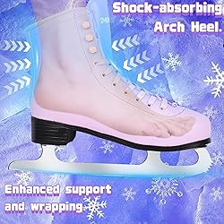 SMOOJOY Figure Skates for Women and Men Classic Ice