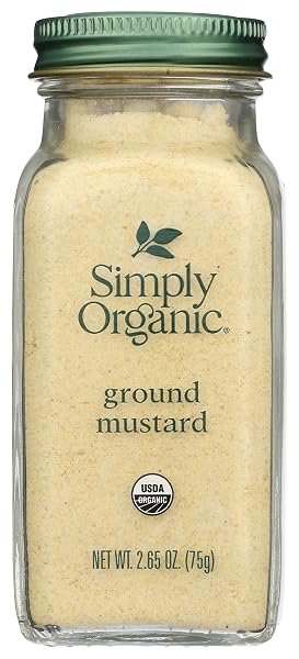 SIMPLY ORGANIC ORGANIC GROUND MUSTARD, 2.65 OZ
