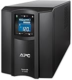 APC 1500VA Smart-UPS with SmartConnect, Pure Sine Wave UPS Battery Backup & Surge Protection (SMC1500C)