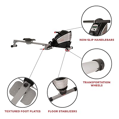rowing machine foot plate