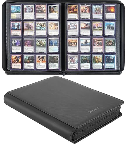 Amazon.com: 1280+ Cards 20 Pocket Card Binder Collector Card Album - Pages  Compatible with Pokemon Cards, Sports Cards, Yugioh, MTG and Other TCG