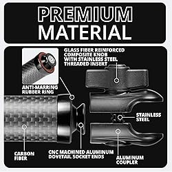 Tackform 7" Long 20mm Ball and Socket Arm DuraLock