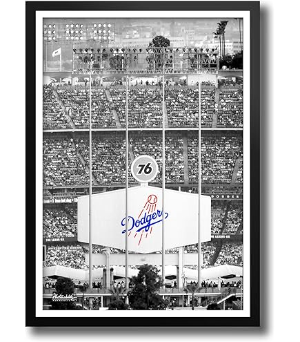 Amazon.com: Photonability® Los Angeles Dodger Stadium Wall