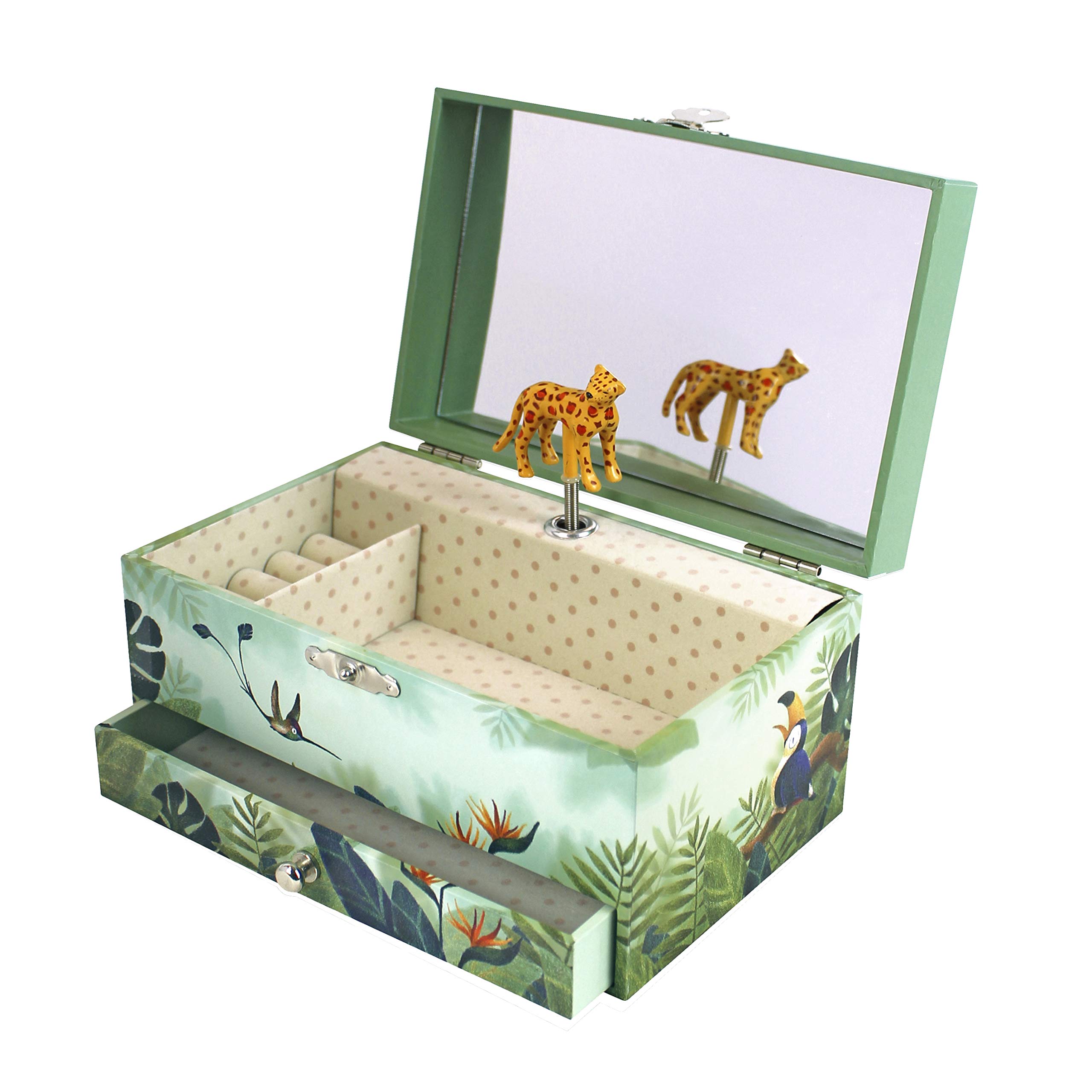 Trousselier SA Jewellery Music Box The Savannah, Colourful, S60924