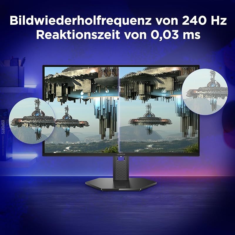 Legion 27Q-10 OLED | 26.5 Zoll QHD Gaming Monitor | 240 Hz | 0.03ms