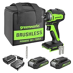 Greenworks 24V Brushless 1/4" Cordless Impact